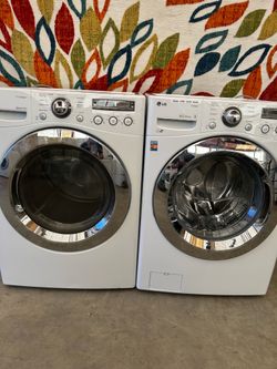 LG washer and dryer laundry