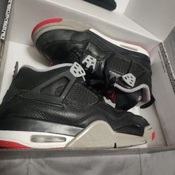 Air Jordan 4 Bred Reimagined 6.5y  UK SIZE 6