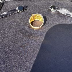 Gold Nugget Ring