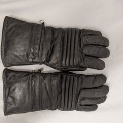 Leather Motorcycle Gloves 