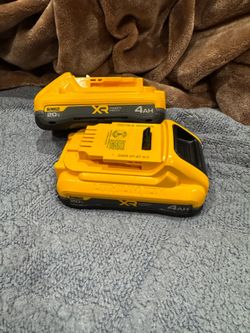 Baterias dewalt power pack 4 ah
