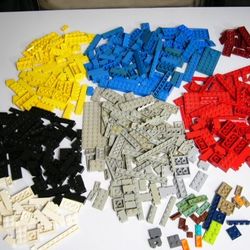 LEGO plain bricks and plates