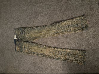 Stacked jeans