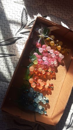 Uvas decoración