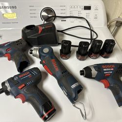 BOSCH -120 12V Max Cordless Drill/Combo Set