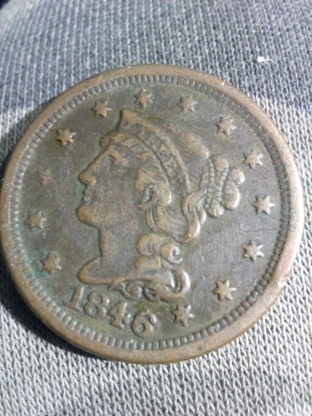 1846 VINTAGE ONE BIG CENT