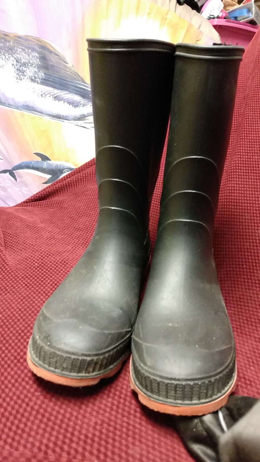 Rain boots size 6