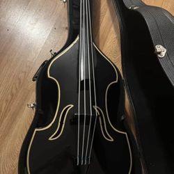 1/4 Tololoche/ Upright Bass With Hard Case