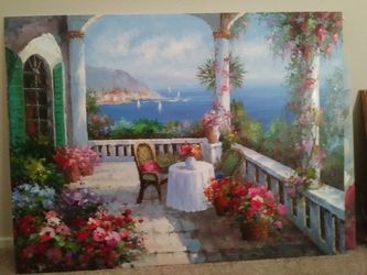 Oil Painting. Wall art