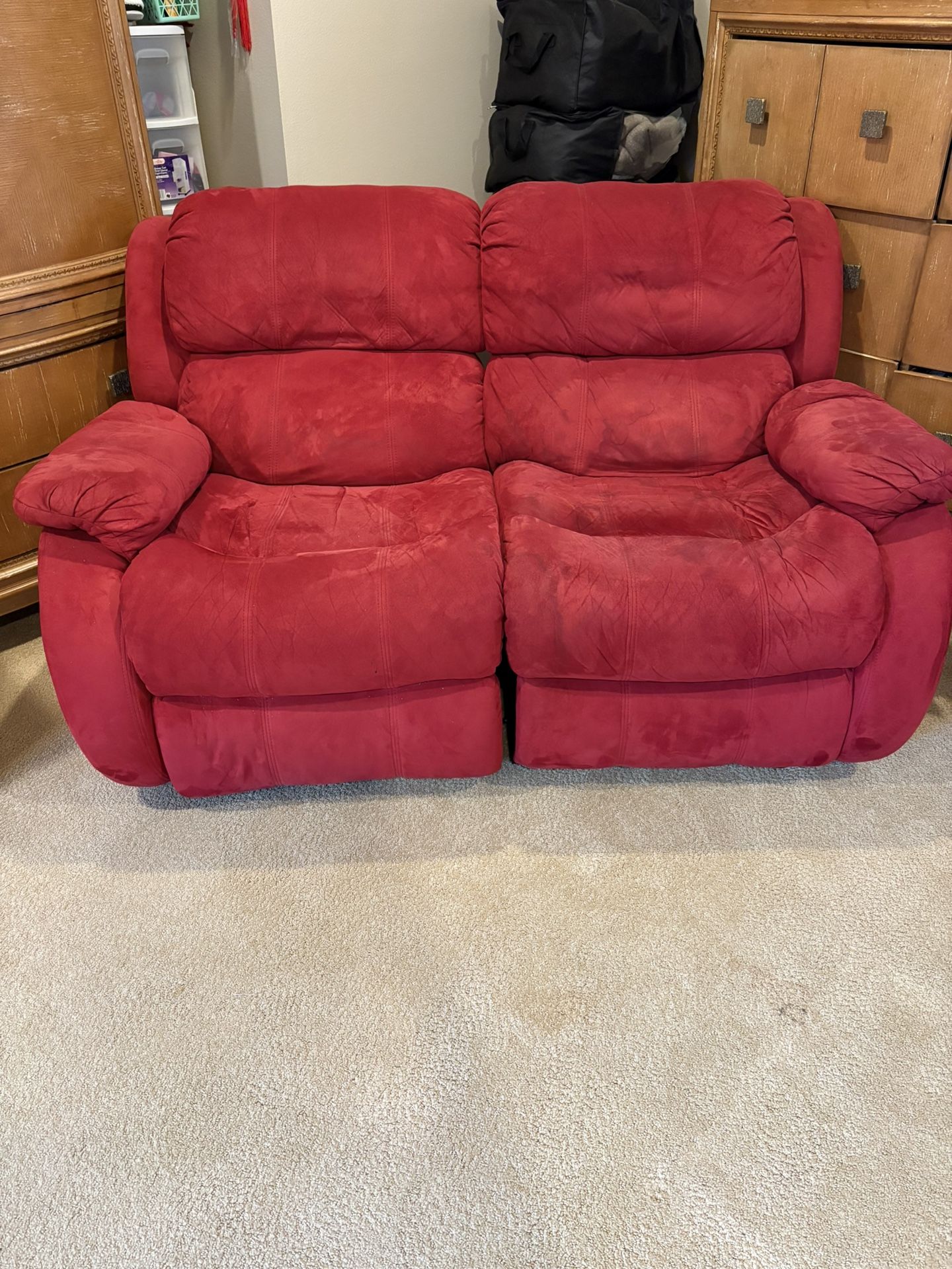 Free 2 Microfiber Recliners