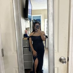 Navy Blue Dress