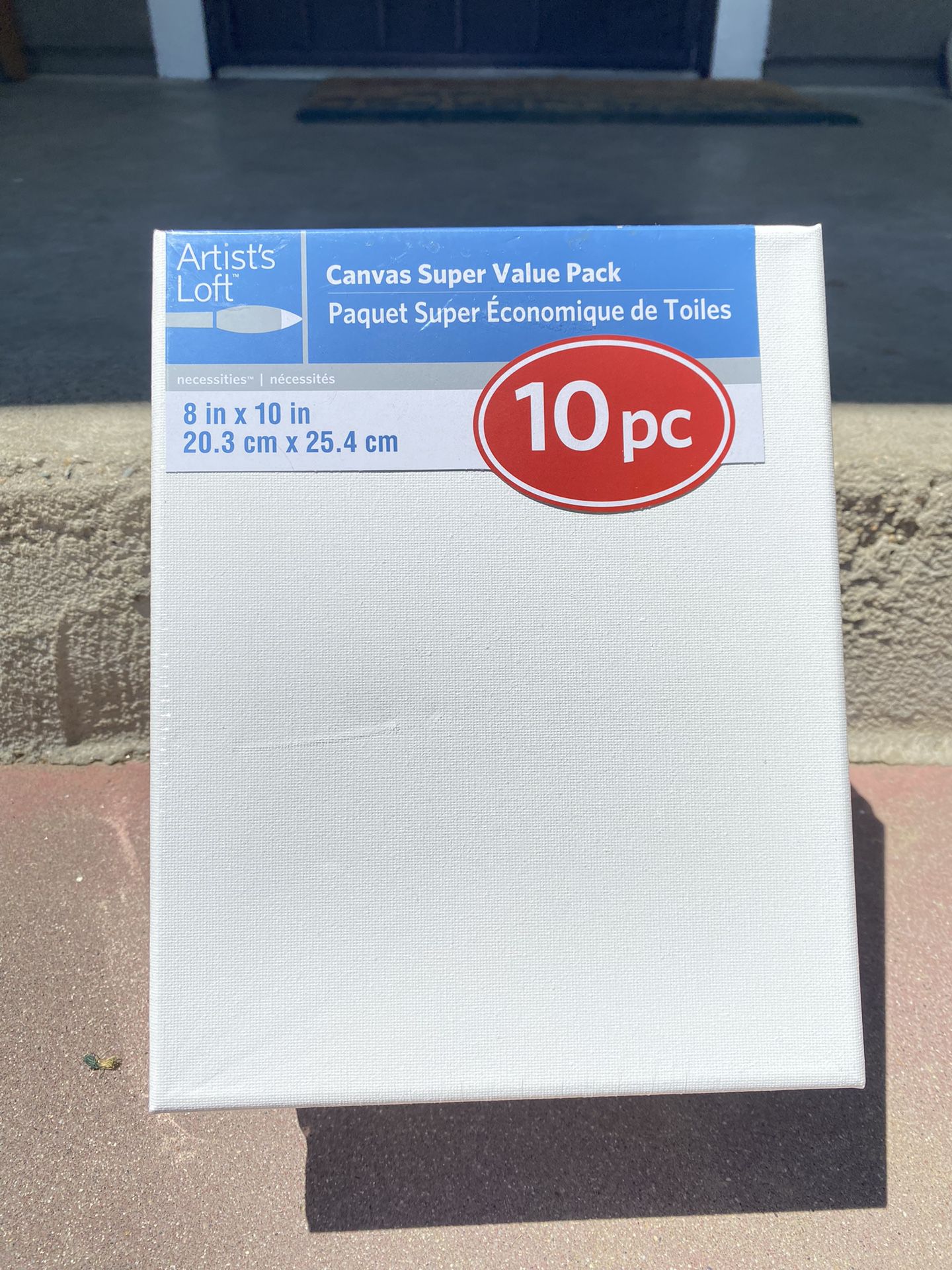 10 Pack Super Value Canvas