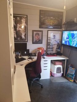 Complete Ikea desk