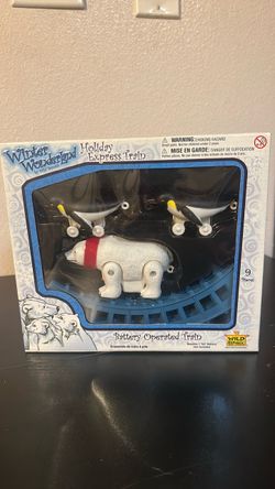 Wild Republic Winter Wonderland Holiday Express Train Set