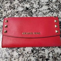 MK Red Wallet 