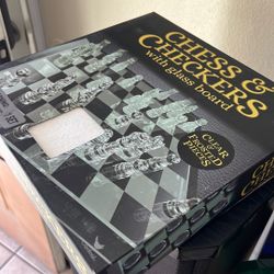 Glass Chess And Checkers 