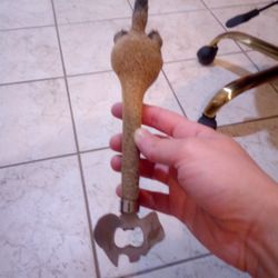 Real Kangaroo  Giving You The Middle Finger Hand Bottle Opener 