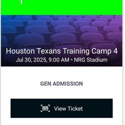 Texans Training Camp 