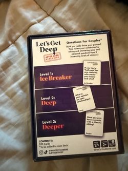 Couples card game