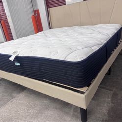 King Size Bedframe & Mattress 