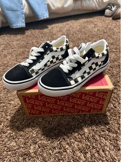 Kids checkered vans
