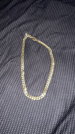 Gold plated chain
