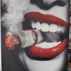 Wall Art - Money to Burn Canvas