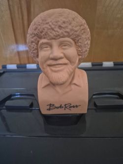 Bob Ross Bust Figurine