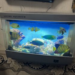 Living Aquarium Fake Fish Tank 