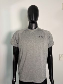 Under Armour Tech 2.0 Short Sleeve T-Shirt (Grey Gray / Men’s Medium) for Workout, Running, Gym