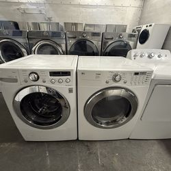 LG Washer and Dryer “27 ( Lavadora y secadora )