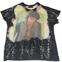 Jimi Hendrix AMIRI mens XL Black Shirt 