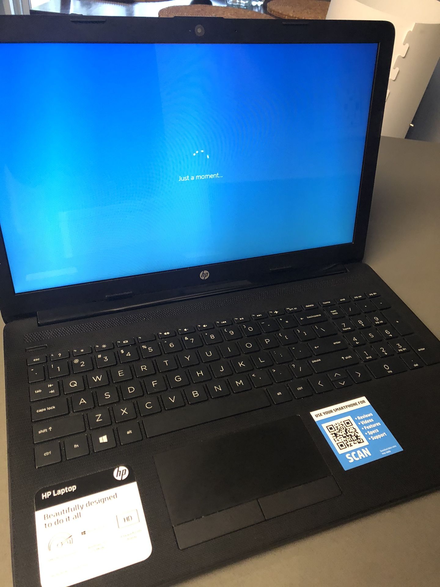 HP laptop window 10