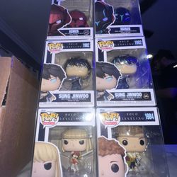 Solo Leveling Funko Pop Set 