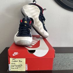 Size 11.5 - Nike Air Foamposite One PRM Olympic Incorrect Box