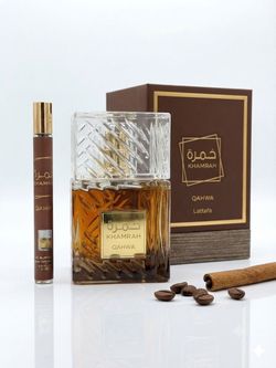 2 packs lattafa khamarah and mini perfume travel size