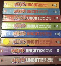 Naruto DVD collection