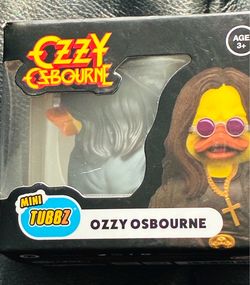 Ozzy Osbourne Mini Tubbz Rubber Duck Figure