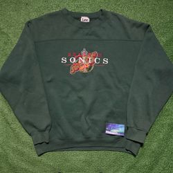 Vintage Seattle SuperSonics Crewneck X-Large