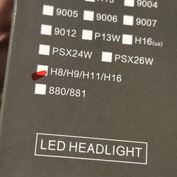 new H11 led bulbs