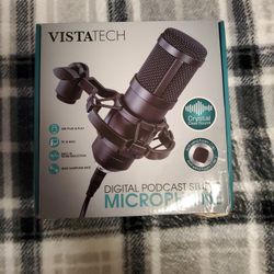 Vistatech  USB Digital Podcast Studio Microphone 