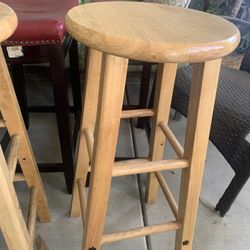 High Stool- Chairs $10X 4 =$40.00 