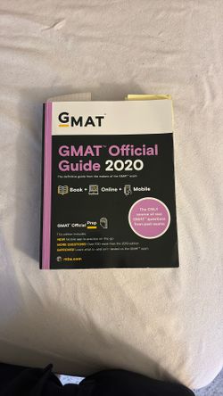 GMAT Official guide 2020