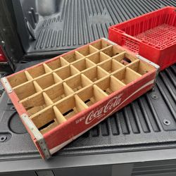 Vintage Coca-cola Bottle Carrying Cases
