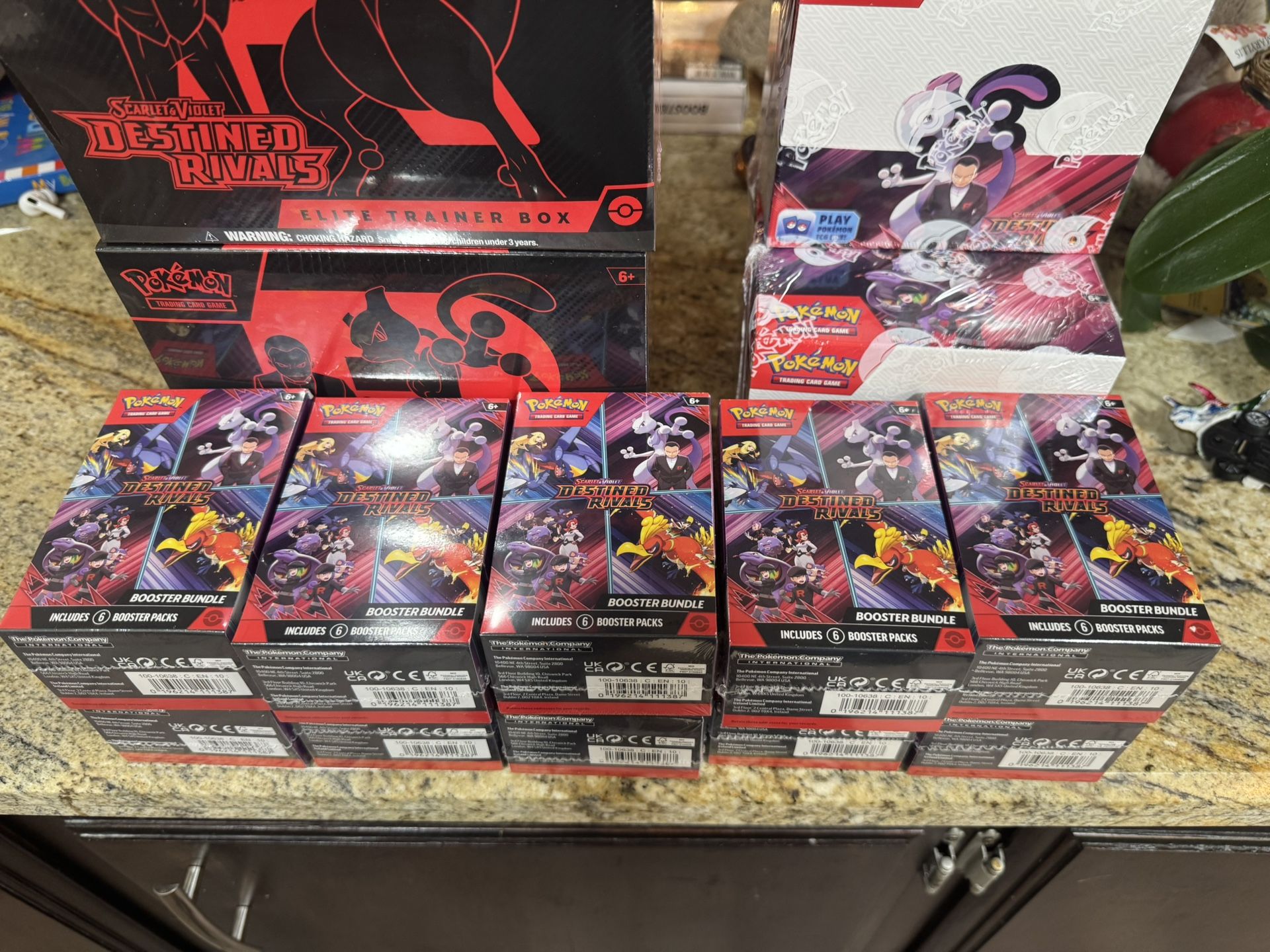 Pokemon TCG Destined Rivals Booster box and booster bundles