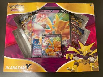 Pokémon Alakazam V Box Brand New