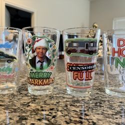National Lampoon’s Christmas Vacation Set Of 4 Pint Glasses