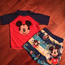 3T Disney Mickey mouse Swim Wear