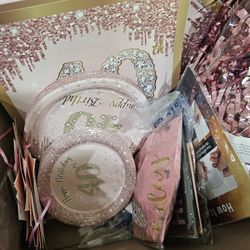 Happy 40th Decorations 