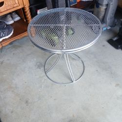 Vintage homecest patio table.